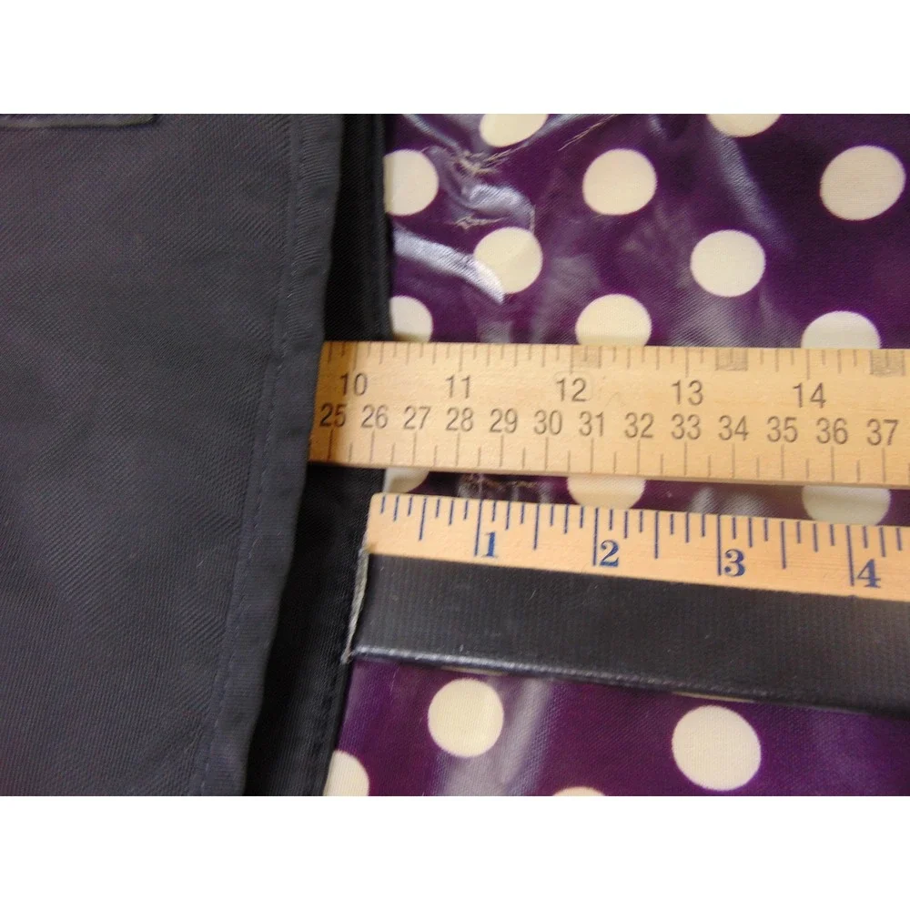 Timbuk2 Messenger Bag Mens Large Black Polka Dot Lining Commuter Tech Travel Bag